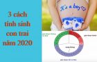 [Chia sẻ] 10 cách tính sinh con trai chuẩn và đúng nhất 2020